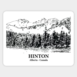 Hinton - Alberta Magnet